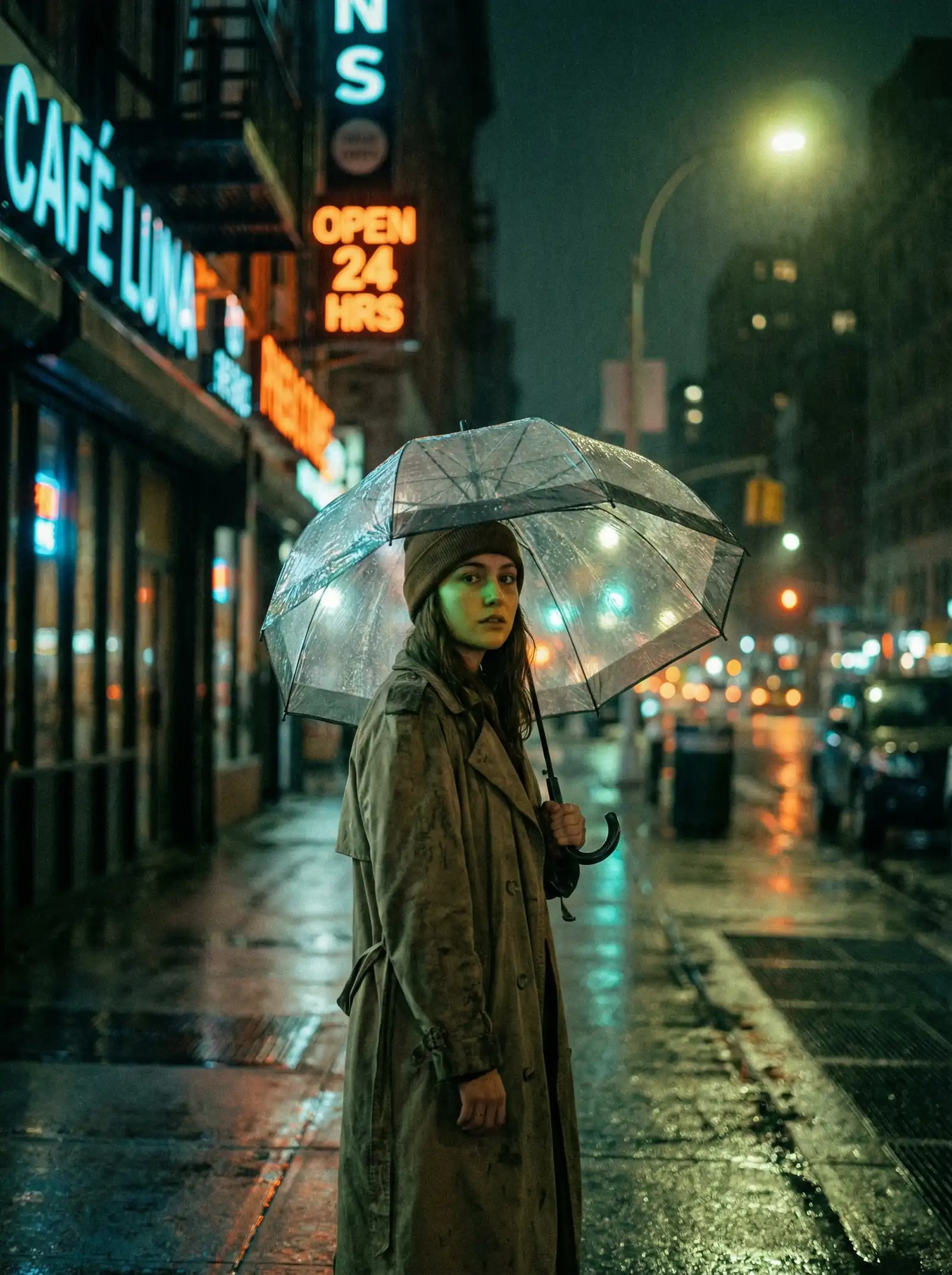 91大事件入口 本周佳作 - 雨夜独行